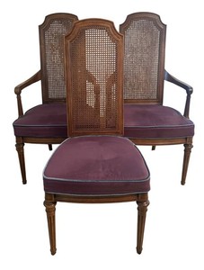 LR - Vintage Dining Chairs Lot of 3