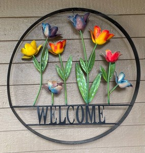 FY - Metal Welcome Sign