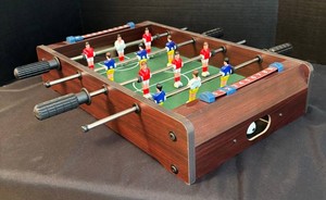 LR - Westminster Table Soccer Tabletop Foosball Game