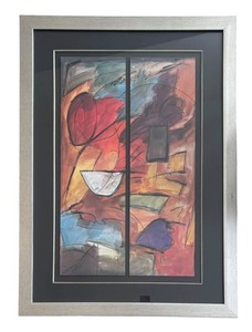 LR - Abstract Art Print Modern Shapes Print by Dan G. Emerson