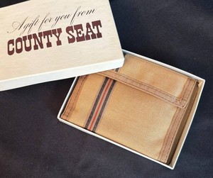 K - Vintage County Seat Woven Wallet