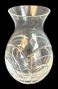 K - Miller Rogaska Maestro Crystal Flared Vase
