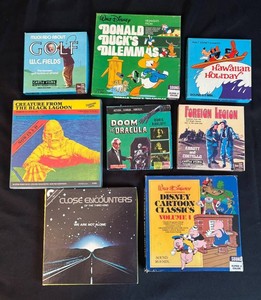 LR - Vintage 8mm Film Reel Collection