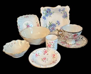 K - Vintage Porcelain China by Lenox, Adderley, Royal Grafton and More