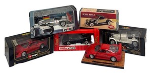 LLR - Model Car Collection including Ferrari, Mercedes-Benz, Rolls-Royce and More
