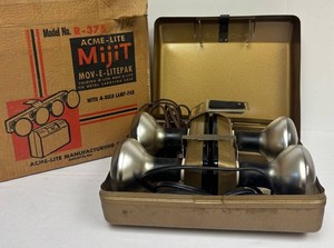 LLR - Vintage Indoor Lighting Kit - Acme-Lite Mijit Mov-E-Litepak Model R-375
