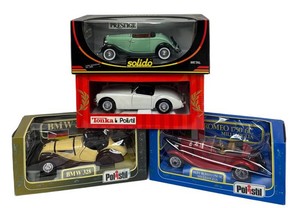 LLR - Model Cars including Polistil BMW 328, Alfa Romeo and More