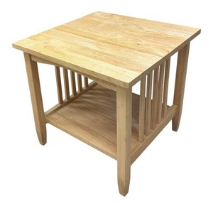 LLR - Wood Square Accent Table