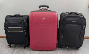 MB - Luggage Set - Delsey & Samsonite Rolling Suitcases (3-Piece)