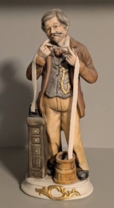 O - Vintage The Tycoon Porcelain Stock Broker Figurine