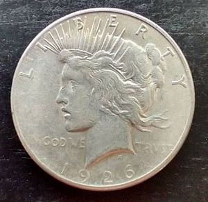 1926-S Peace Dollar
