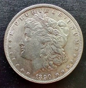 1890 Morgan Dollar