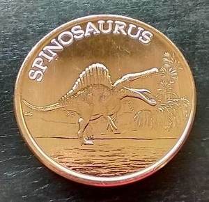 Spinosaurus 1 oz Copper Round