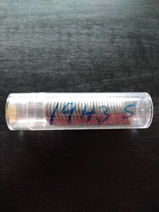 Partial Tube 1943-S Steel Wheat Pennies