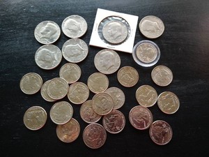 Mixed Lot - Kennedy Halves & State Quarters