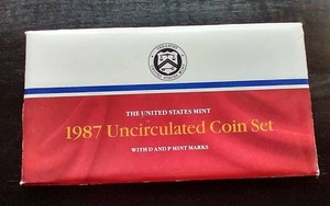 1987 U.S. Mint Uncirculated Set