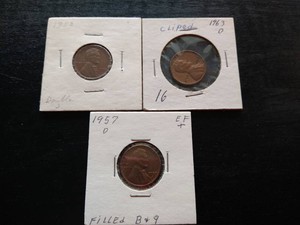 (3) Error Pennies