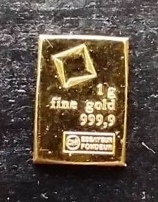 Valcambi Suisse 1 Gram Gold Bar
