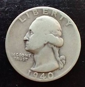 1940-D Washington Quarter