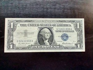 1957 Silver Certificate $1 Note