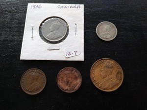 Vintage Canadian Coin Lot