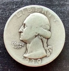 1939-S Washington Quarter