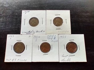 (5) Error Pennies
