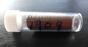 Partial 1909 Wheat Penny Roll
