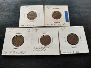 (5) Error Pennies