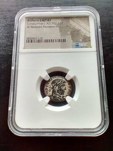Awesome Ancient 4th Century Roman Constantine Coin - NGC Certified