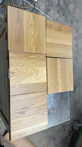 Oak Premade Slab 12x12, thicknesses varies-Lot of 5