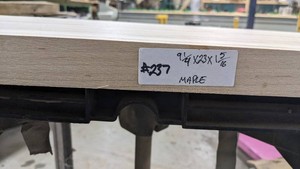 Maple  Premade Slab 23x9 14, thickness 1 78-Unfinished