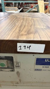 Walnut Premade Slab 12x12, thicknesses varies-Lot of 5