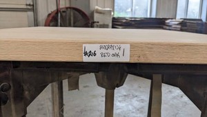 Red Oak Premade Slab 24x24, thickness 1 14-Unfinished