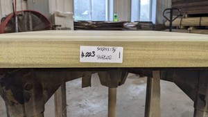Poplar Premade Slab 24x30, thickness 1 58-Unfinished