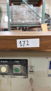 Walnut Premade Slab 12x12, thicknesses varies-Lot of 5