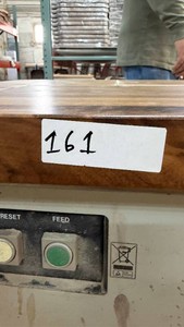 Walnut Premade Slab 12x12, thicknesses varies-Lot of 5
