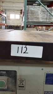 Walnut Premade Slab 12x12, thicknesses varies-Lot of 5
