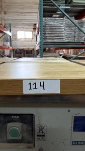 Oak Premade Slab 12x12, thicknesses varies-Lot of 5