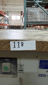 Oak Premade Slab 12x12, thicknesses varies-Lot of 5