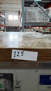 Red Oak Premade Slab 12x12, thicknesses varies-Lot of 5