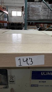 Red Oak Premade Slab 12x12, thicknesses varies-Lot of 5