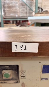 Walnut Premade Slab 12x12, thicknesses varies-Lot of 5