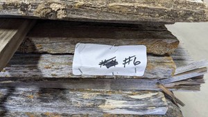 100% Gray Reclaimed Oak-Length 84, Width 4-10, Thickness 34-Beautiful Lichen Content on all the Boards-193 Sq Feet