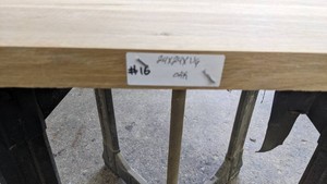 Oak Premade, Tabletop Slab 24x24x1 14