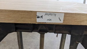 Oak Premade, Tabletop Slab 24x24x1 14