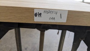 Oak Premade, Tabletop Slab 14x24x1 14