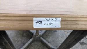 Cherry Premade, Tabletop Slab 24x24x1 716