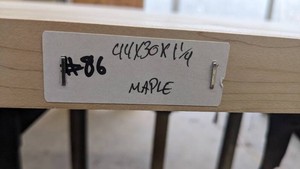 Maple Premade, Tabletop Slab 44x23x1 14