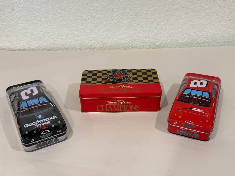 NASCAR Collectible Tins Dale Earnhardt, Winston Cup Series Matches